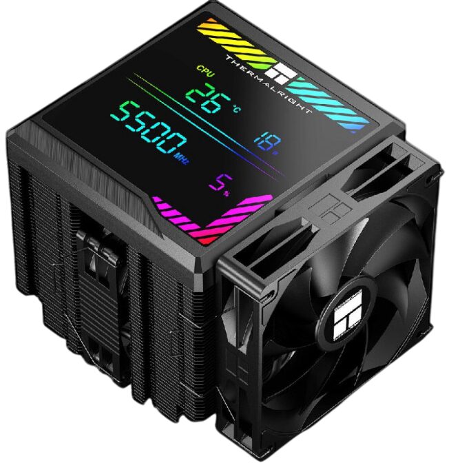 Кулер для процессора Thermalright Peerless Assassin 140 Digital Black (TRPA140DB)